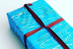 月餅家直正の包装紙