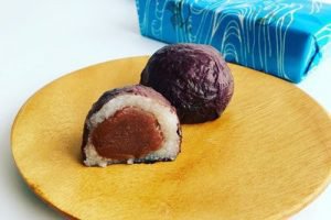 月餅家直正のしそ餅