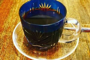 すみだ珈琲の江戸切子