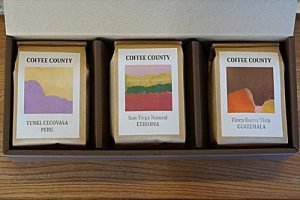 COFFEE COUNTY　COFFEE BEANS GIFT BOX