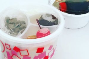 みつばちのお土産用あんみつ