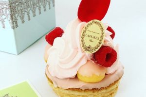 ラデュレ,サントノレ・ローズ・フランボワーズ