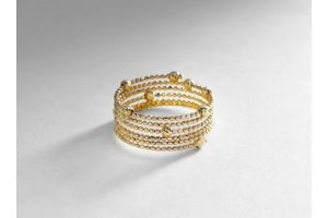 ココシュニックのハニー カットボール 形状記憶リング