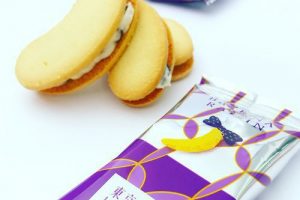 東京ばな奈のレーズンサンド