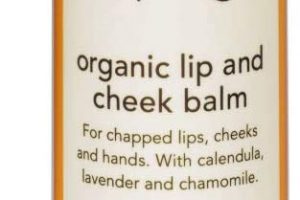 エルバビーバのベビーリップ＆チークバーム