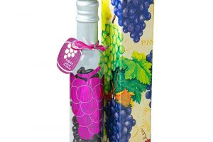 ヴェルディエの香るブドウのチョコレート,ワインボトル入り