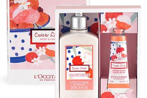 ロクシタン　チェリーライチ　ボディ＆ハンド（限定品）