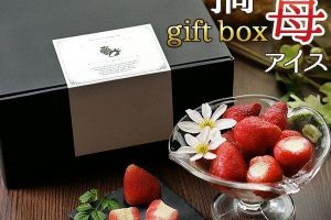 春摘み苺アイスのギフトボックス入り