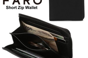 ファーロのショートジップウォレット