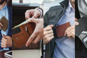 メンズのコンパクト財布