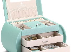 大型ジュエリーケース,半円形