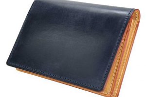 ガンゾのTHIN BRIDLE 名刺入れ