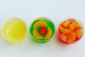 切通し 進々堂のレトロなゼリー