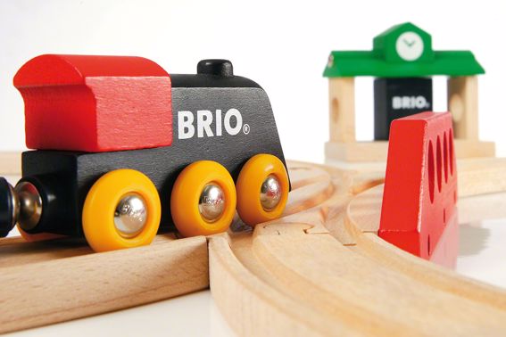 BRIO 汽車 木製レールセット