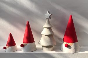 ラッセントレーの木のサンタ