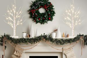 Vanthylitのホワイトバーチツリーライト