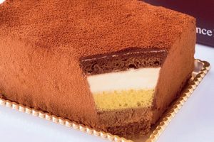 チョコレートショップの博多の石畳