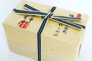 雲月の小松昆布と梅びしおのセット