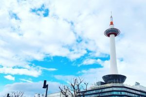 京都駅の裏,京都タワー