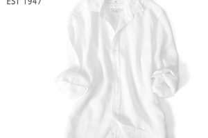 フランク&アイリーン,リネンシャツ