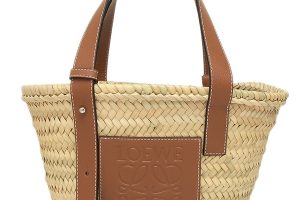 ロエベのかごバッグ