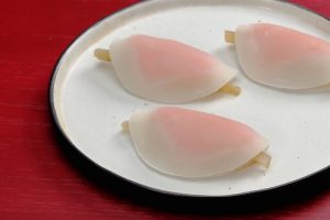 風流堂の花びら餅