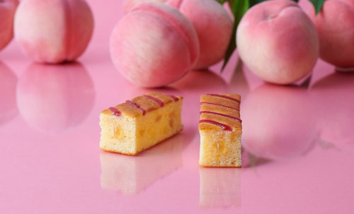 グラマシーニューヨークのクリームインチーズケーキ（桃）