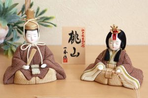 木村一秀 桃山雛 二人飾り