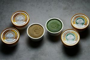 京都 北川半兵衞のお抹茶アイスセット