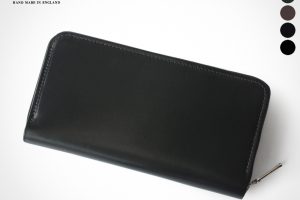 ホワイトハウスコックスの長財布,ラウンドジップ