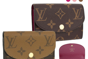 ルイヴィトンのミニ財布 ポルトモネ ロザリ