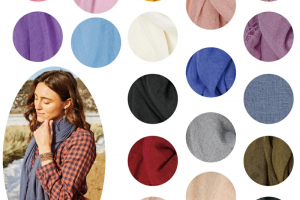 チャンルーの大判ストール