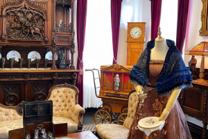 神戸の北野異人館街うろこの家