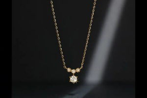 アガットの限定ダイヤモンドネックレス