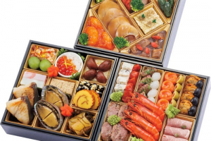 なすび亭 ＆ オステリアルッカ ＆ 赤坂四川飯店　和・洋・中華風 三段