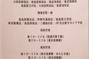 ベルンの店舗一覧