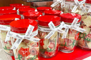 オードリーの瓶に入ったストロベリーショコラ