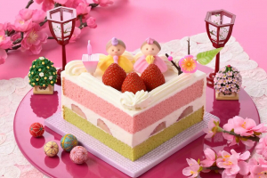 銀座コージーコーナーのひし形のショートケーキ