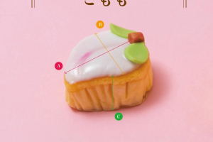 白水堂の桃かすてら