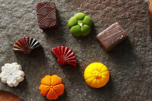 ホテル雅叙園東京のチョコレート,舞い扇