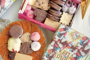 ケイタマルヤマのチョコレートクッキー缶