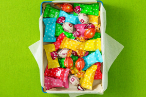 メリーチョコレートのはじけるキャンディチョコレート