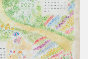 銀座・和光のカレンダーハンカチ