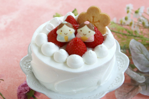 ア・ラ・カンパーニュのひな祭りケーキ