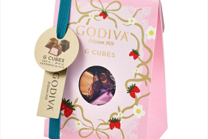 ゴディバのミルクチョコレート ラングドシャクッキー