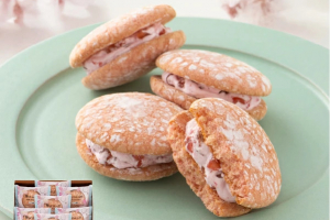 神戸風月堂の神戸ぶっせ（さくら風味）<