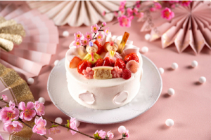 モンシェールのひな祭りケーキ