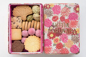 ケイタマルヤマの母の日限定クッキー缶