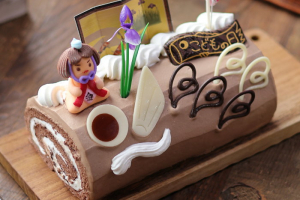 クルルのこいのぼりロール,生チョコ