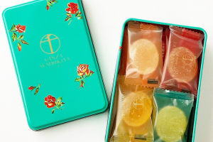 銀座千疋屋の缶入り銀座ひとくちフルーツゼリー